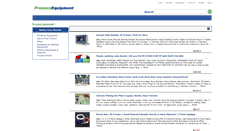 Desktop Screenshot of processequipmentprice.com